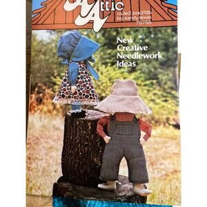 Annies Attic sunbonnet sue overall sam pillow dolls sewing pattern